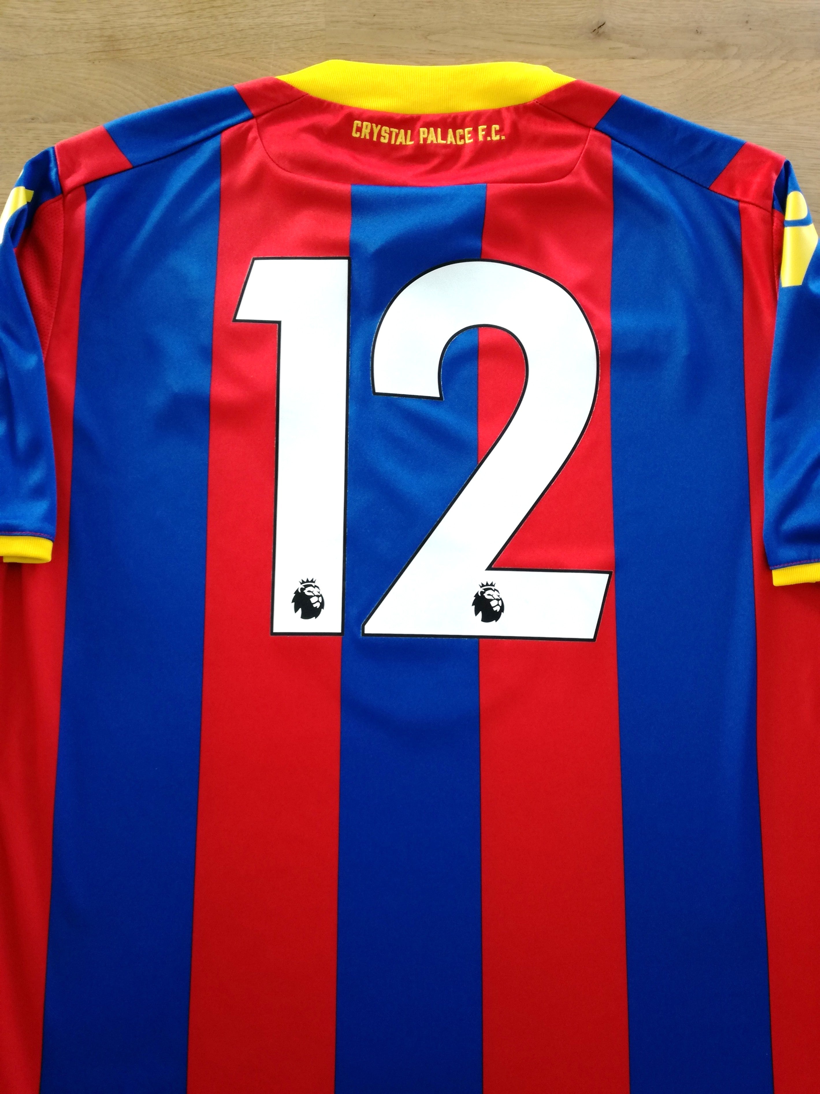 2017/18 Crystal Palace Home Premier League Football Shirt #12