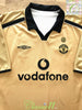 2001/02 Man Utd Away Centenary Football Shirt