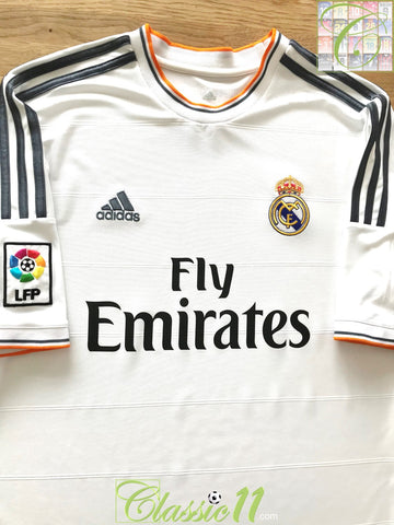 2013/14 Real Madrid Home La Liga Football Shirt