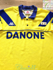 1992/93 Juventus Away Football Shirt (L)