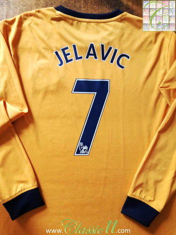 2011/12 Everton Away Premier League Football Shirt Jelavic #7 (XL)
