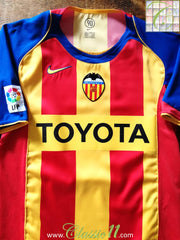 2004/05 Valencia 3rd La Liga Football Shirt (S)