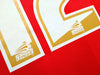 2012/13 Walsall Home Football League Shirt F.Brandy #12 (L)