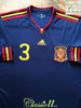 2010/11 Spain Away Football Shirt Piqué #3 (XL)