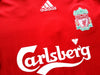 2006/07 Liverpool Home Premier League Football Shirt Fowler #9 (XL)