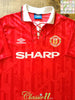 1992/93 Man Utd Home Football Shirt Giggs #11 (XXL)