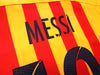 2015/16 Barcelona Away La Liga Football Shirt Messi #10 (M)