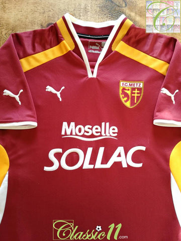 2000/01 FC Metz Home Football Shirt (XL)