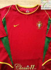 2002/03 Portugal Home Football Shirt