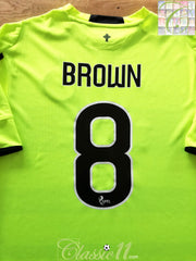 2015/16 Celtic 3rd SPFL Football Shirt Brown #8 (XL)