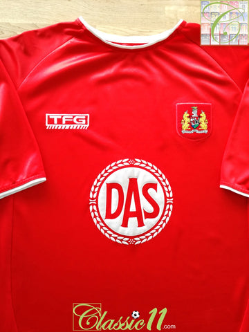 2004/05 Bristol City Home Football Shirt (XXL)