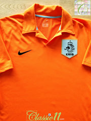 2006/07 Netherlands Home Football Shirt