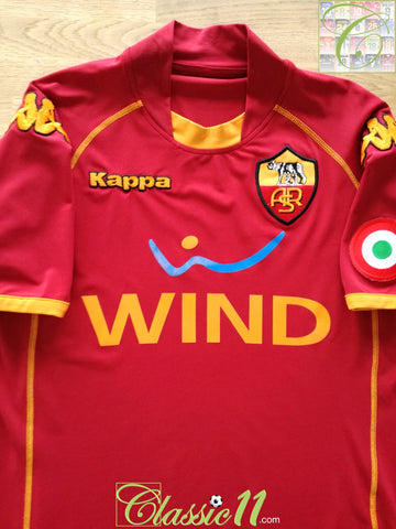 2008/09 Roma Home Football Shirt (S)