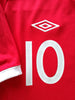 2010/11 England Away Football Shirt Rooney #10 (XL)