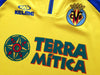 2000/01 Villarreal Home La Liga Football Shirt (L)