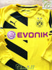 2014/15 Borussia Dortmund Home Football Shirt. #4 (M)