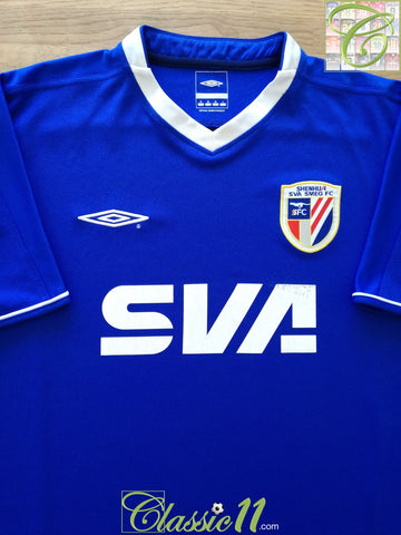 2004 Shanghai Shenhua Home Football Shirt (M)