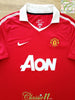 2010/11 Man Utd Home Football Shirt Rooney #10 (L)