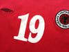 2005/06 Albania Home Football Shirt Ndreka #19 (L)