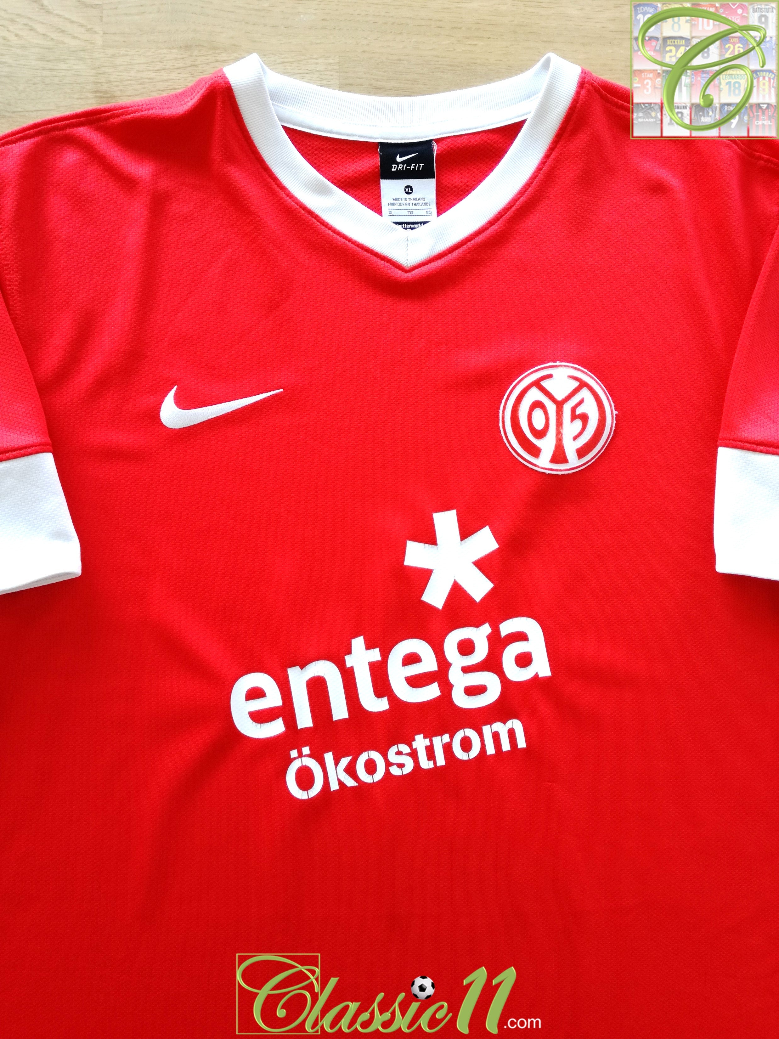 2012/13 FSV Mainz Home Football Shirt (XL)