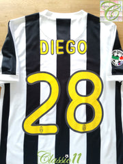 2009/10 Juventus Home Serie A Football Shirt Diego #28