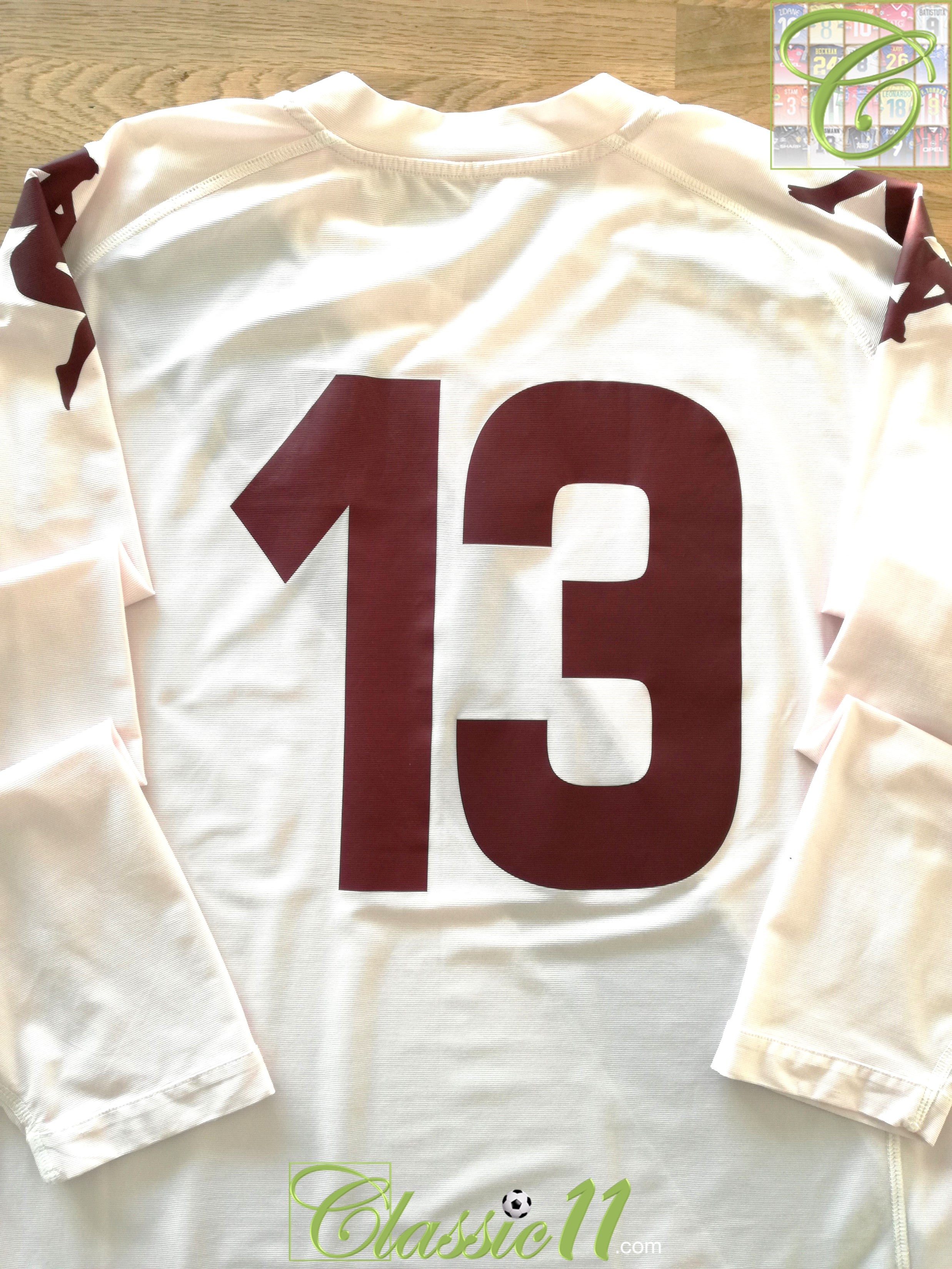 2010/11 Torino Away Football Shirt. #13 (L)