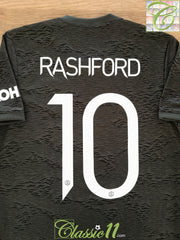 2020/21 Man Utd Away Football Shirt Rashford #10 (M)