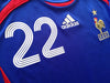 2006/07 France Home Football Shirt Ribery #7 (S)