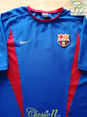 2002/03 Barcelona Football Training Shirt (M)
