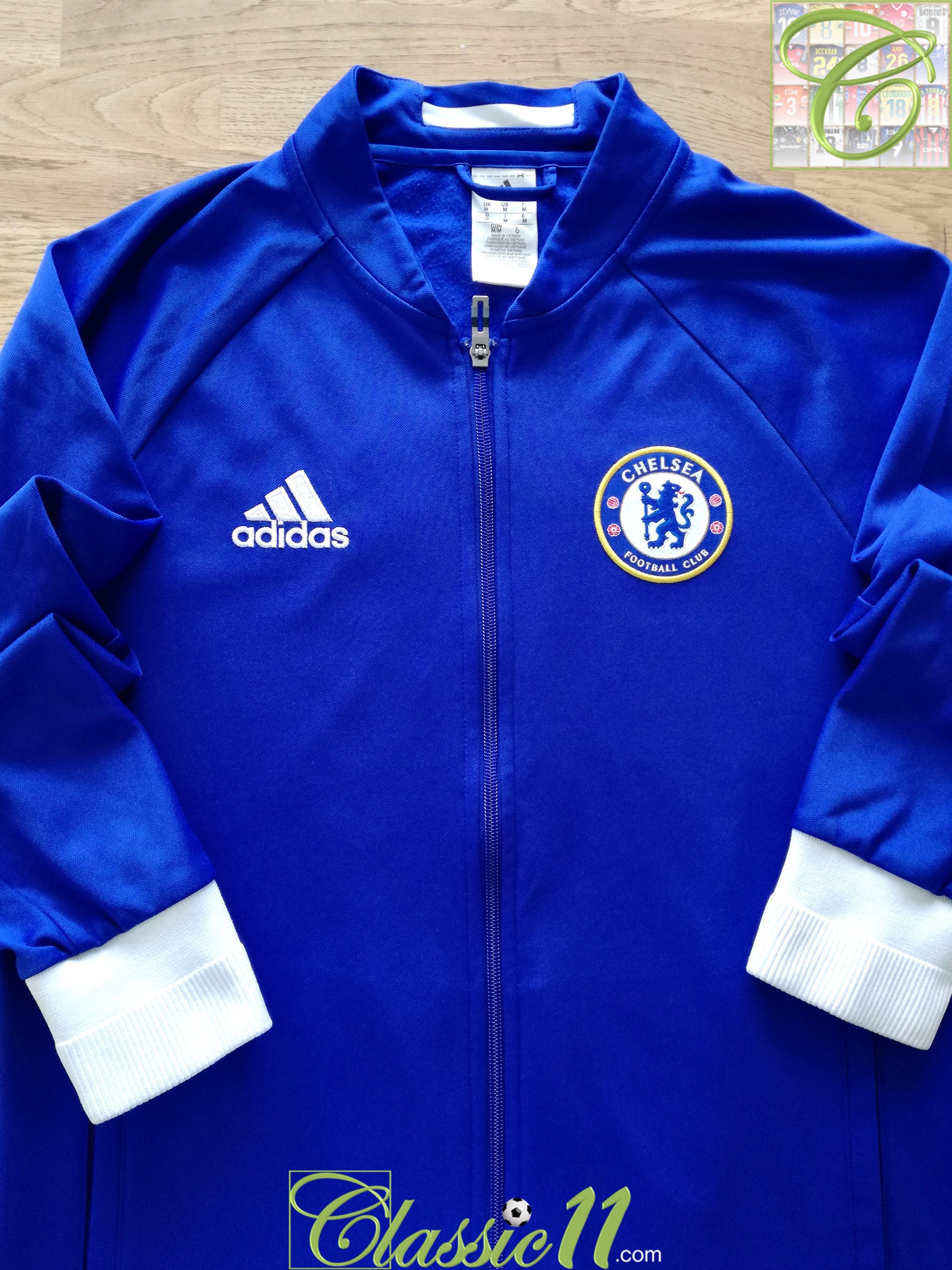 2016/17 Chelsea Football Track Jacket Old Official Soccer Jersey