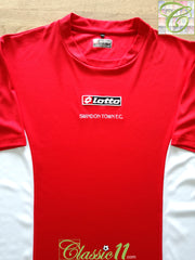 2007/08 Swindon Town Football Training Shirt (L)