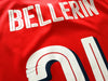 2016/17 Arsenal Home Champions League Football Shirt Bellerin #24 (XS)