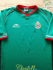 2002/03 Mexico Home Football Shirt (M)