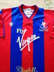 1990 Crystal Palace Home FA Cup Final Football Shirt (L)