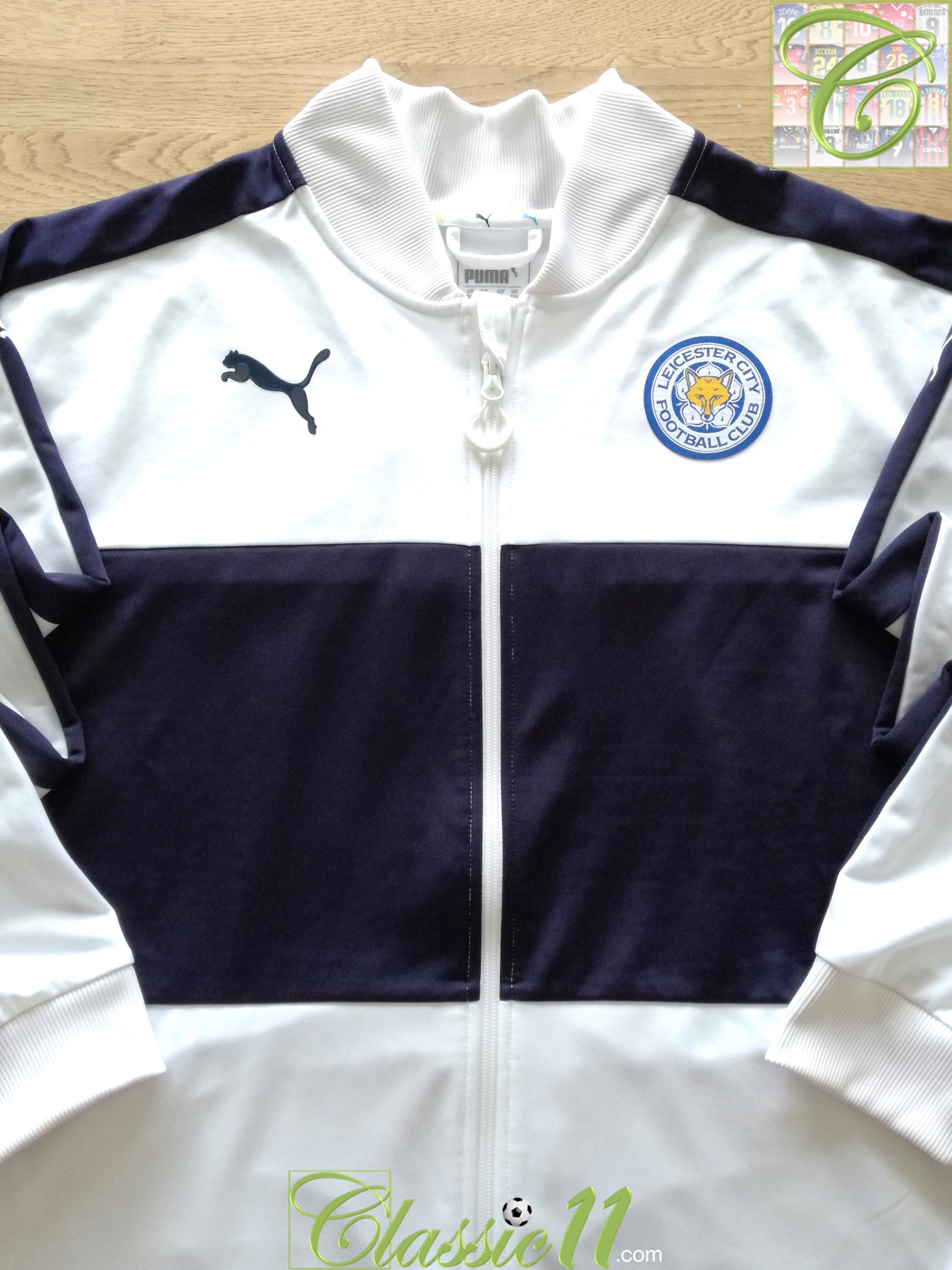 2016/17 Leicester City Away Walkout Jacket (3XL)