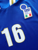 1996/97 Italy Home Player Issue Football Shirt. #16 (L)