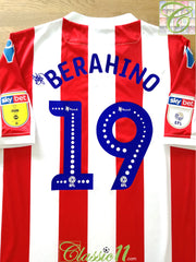 2018/19 Stoke City Home Championship Football Shirt Berahino #19 (3XL)