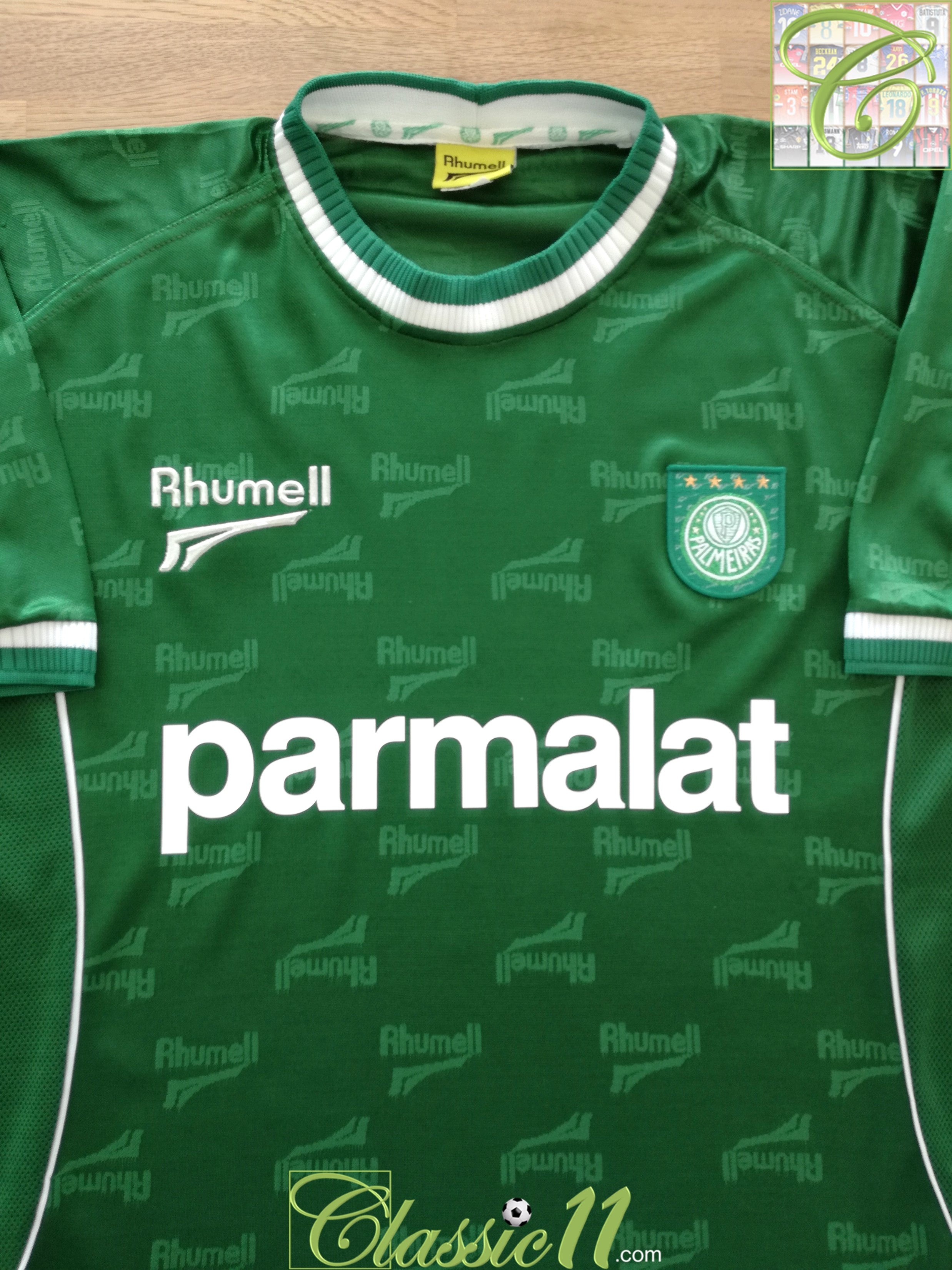 2000/01 Palmeiras Home 'Cup' Football Shirt