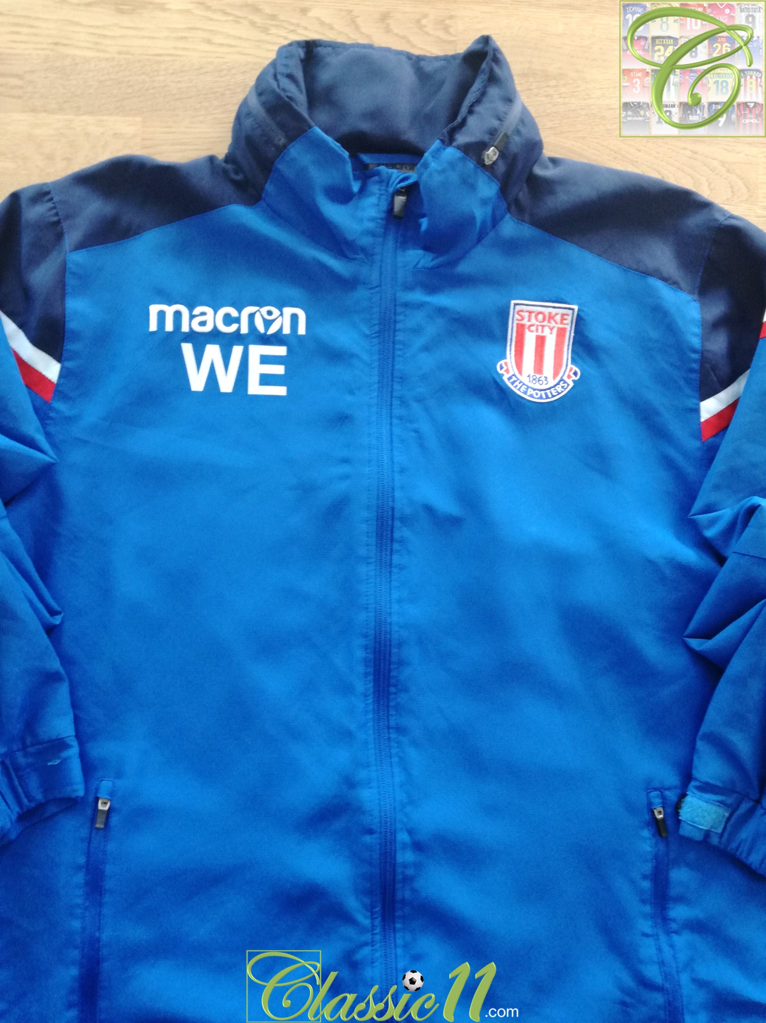 2017/18 Stoke City Match Worn Presentation Jacket (Wade Elliot) (L)