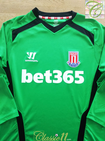 2014/15 Stoke City Goalkeeper Football Shirt (M)