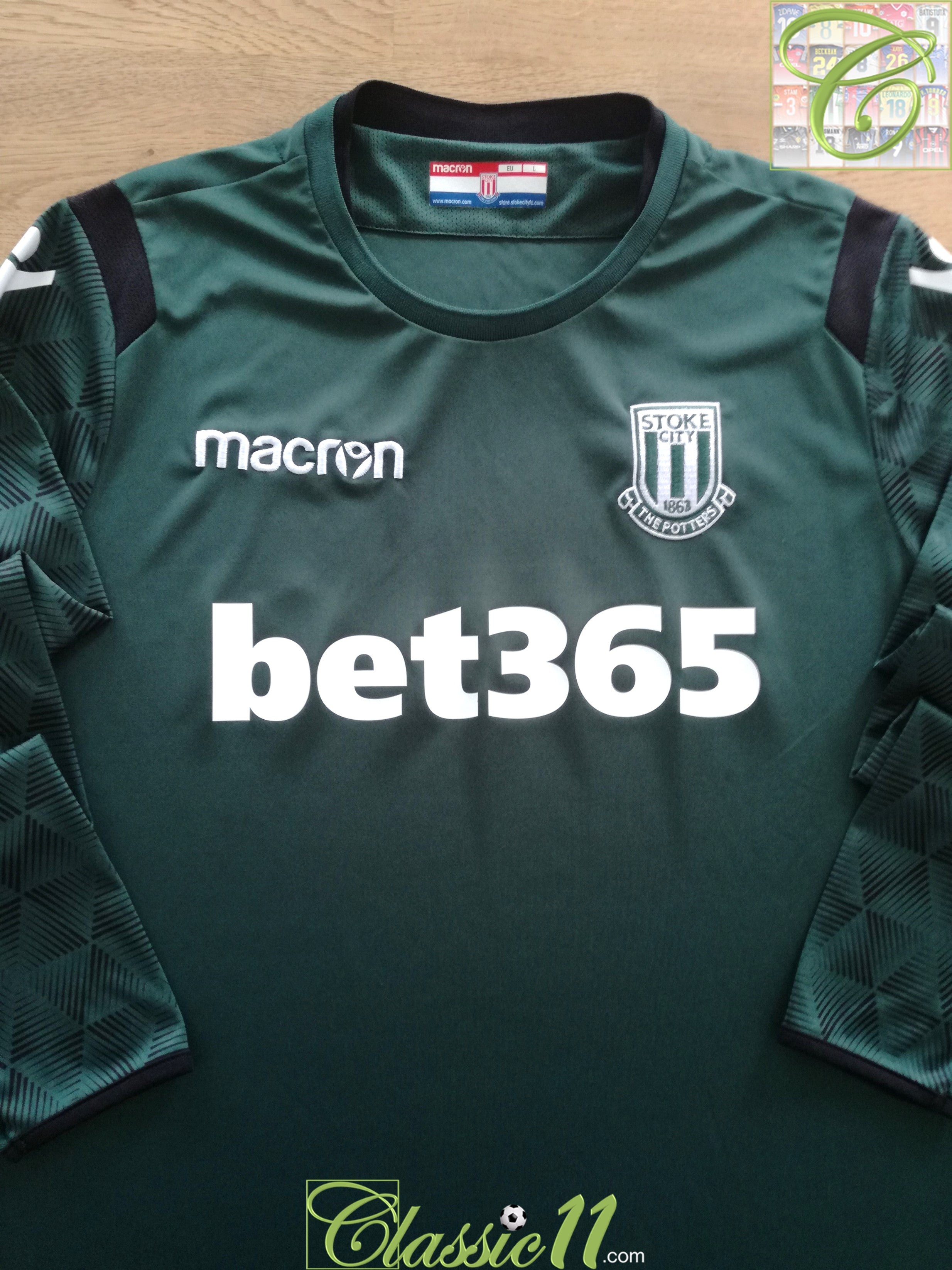 2018/19 Stoke City Goalkeeper Football Shirt (L)