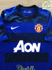 2011/12 Man Utd Away Premier League Player Issue Football Shirt #20 (M)