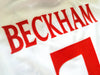 1999/00 England Home Football Shirt Beckham #7 (XL)