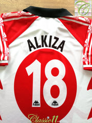 1998 Athletic Bilbao Home Centenary Football Shirt Alkiza #18