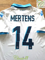 2014/15 Napoli Away Football Shirt Mertens #14