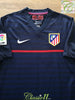 2011/12 Atlético Madrid Away La Liga Football Shirt Falcao #9 (S)