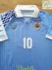 1992/93 Uruguay Home Football Shirt #10 (M)