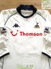 2003/04 Tottenham Home Premier League Match Worn Football Shirt Davies #29 (XXL)