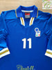 1996/97 Italy Home Player Issue Football Shirt. #11 (XL)