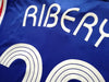 2006 France Home World Cup Football Shirt Ribery #7 (L)